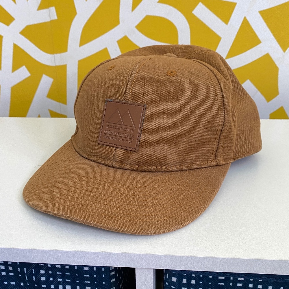 H&M Adjustable Brown Tan Snapback Hat